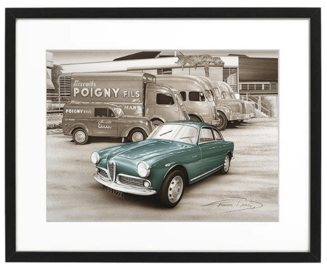 Alfa Romeo Sprint - Framed Print