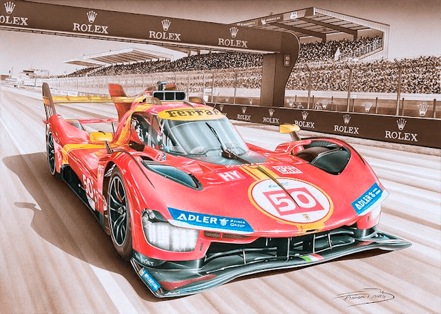 Ferrari 499P Le Mans Trio