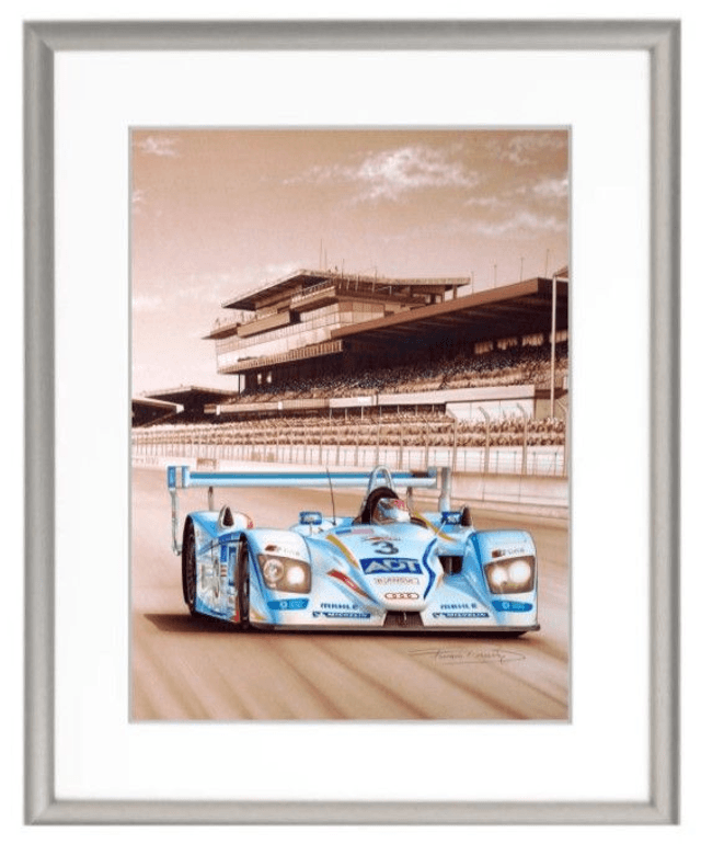 Audi R8 - Le Mans 2005 - Framed Print