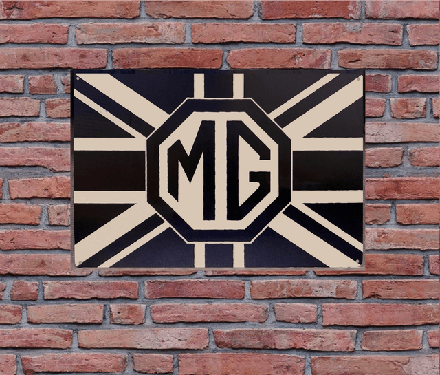 MG Logo - Aluminium Wall Plaque