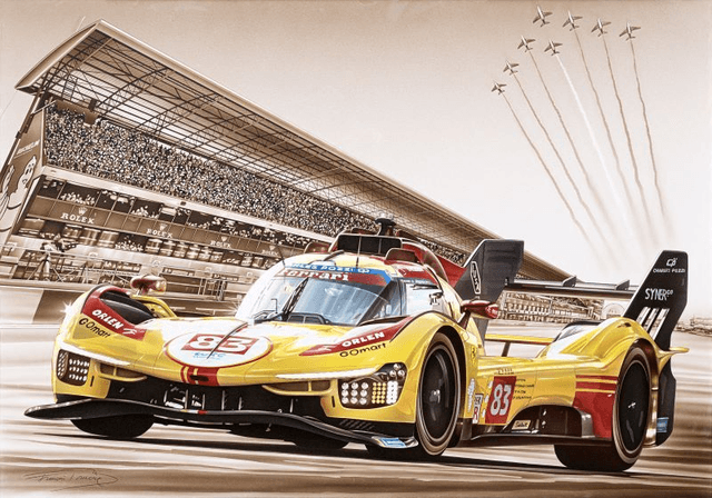 Ferrari 499P Le Mans Trio
