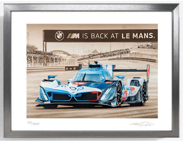 BMW M Hybrid - Le Mans 2025 - Limited Edition Framed Print