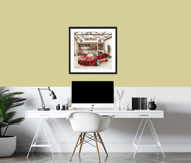 Alfa Romeo 4C Limited Edition - Framed print