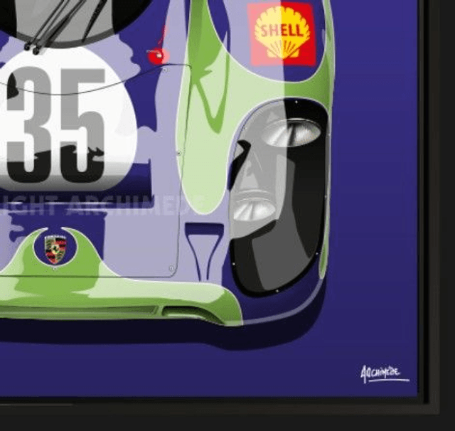 Porsche 917 Gulf - Watkins Glen 1970 - Limited edition