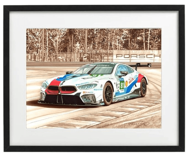 BMW Z8 - Framed Print