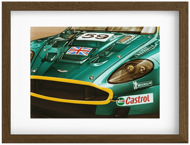 Aston Martin DBR9 - Limited Edition  - Framed Print
