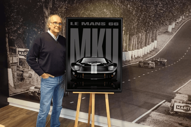 FORD GT40 MkII - 1966/69 - Limited Edition Framed Picture