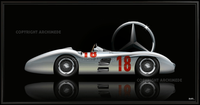 Mercedes W196 GP 1954 - Limited Edition