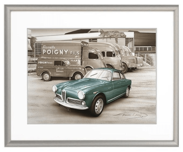 Alfa Romeo Sprint - Framed Print