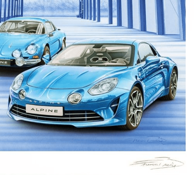 Alpine Garage - Limited Edition - Framed