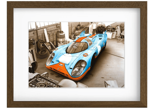 Porsche 917K Le Mans 1971 - Framed Print