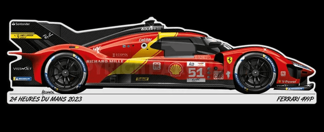 Race car aluminium wall plaques