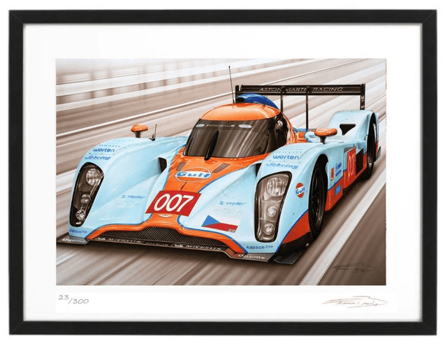 Aston Martin DBR1-2 2009 - Framed Print