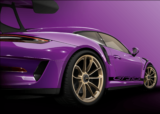 Porsche 991 GT3 RS - Framed Print