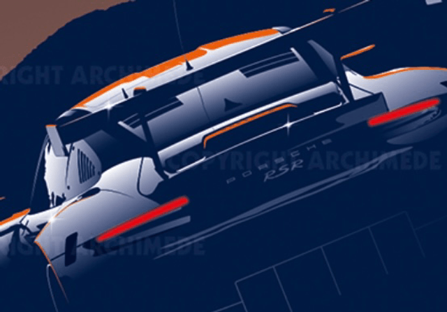 Porsche 911 RSR - Limited Edition 