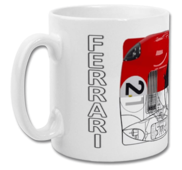 A Set of 4 Printed Mugs