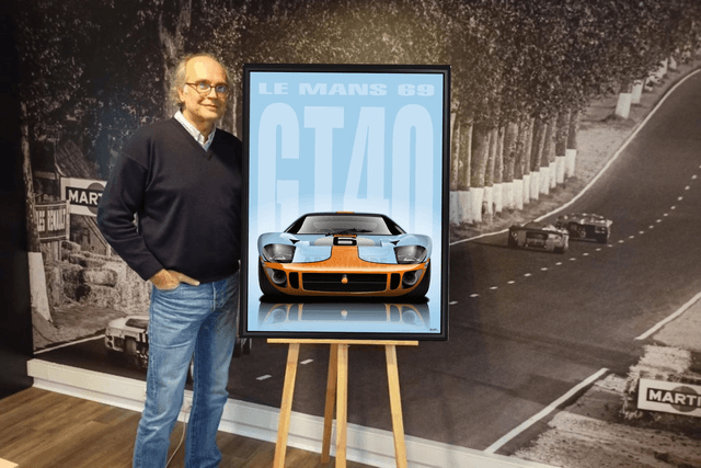 FORD GT40 MkII - 1966/69 - Limited Edition Framed Picture