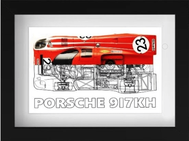 Porsche 917 50/50 Trio - 2 Different Sizes Available