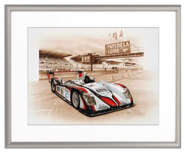 Audi R8 - Le Mans 2004 - Framed Print