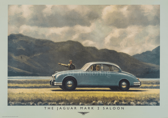 Jaguar Mk 2 - Poster Advert - Size A1