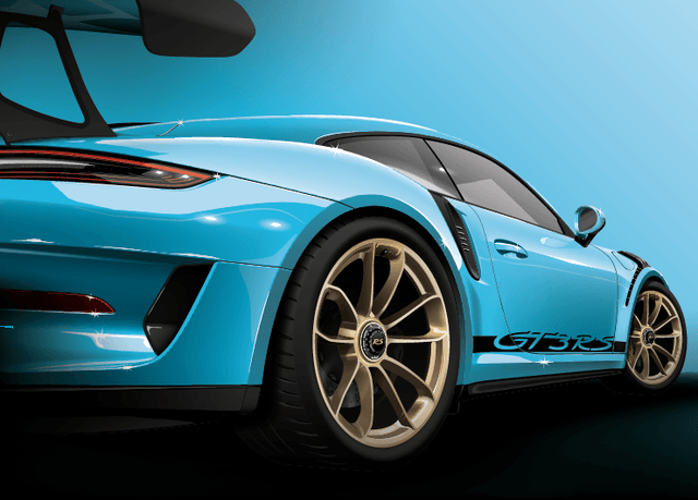 Porsche 991 GT3 RS - Framed Print