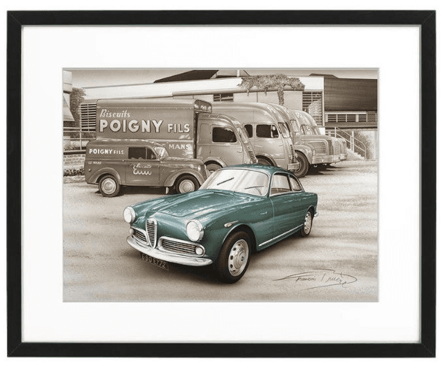 Alfa Romeo Sprint - Framed Print
