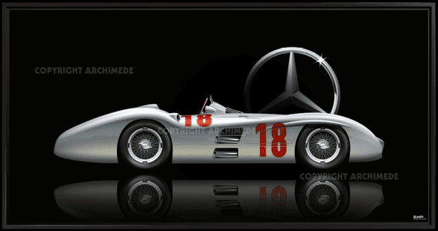 Mercedes W196 GP 1954 - Limited Edition
