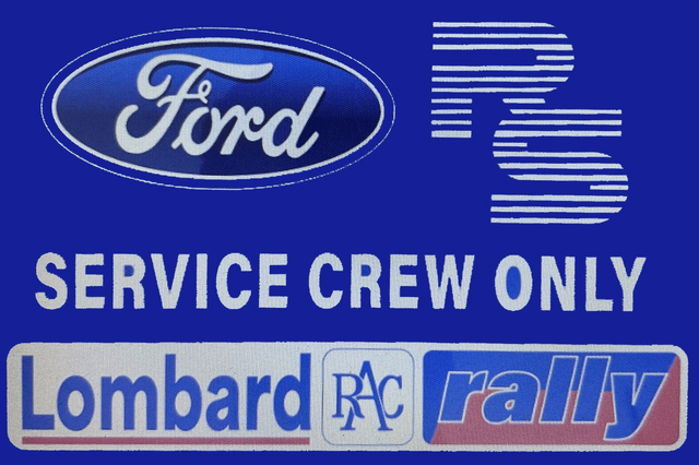 Ford Service Crew Only - Aluminium Wall Plaque