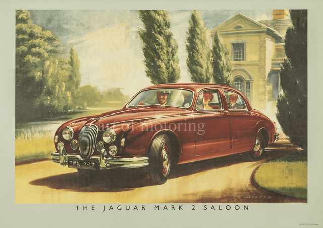 Jaguar Mk 2 - Poster Advert - Size A1